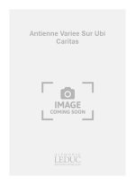 MOREL ANTIENNE VARIEE SUR UBI CARITAS 2 FEMALE VOICES & BASS CLT SCORE
