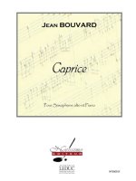 BOUVARD CAPRICE SAXOPHONE & PIANO BOOK