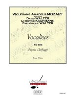 MOZART KAUFMANN VOCALISES D'APRES SOLFEGGI FLUTE BOOK