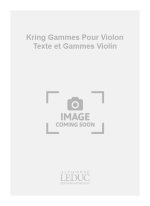KRING GAMMES POUR VIOLON TEXTE ET GAMMES VIOLIN BOOK
