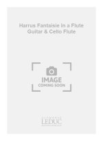 HARRUS FANTAISIE IN A MAJOR FLUTE GUITAR & CELLO SCORE/PARTS FLUTE