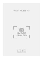 HANDEL VAUDRAY WATER MUSIC AIR CLARINET IN B FLAT & PIANO BOOK