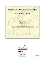 MOZART FLUTE ENCHANTEE (WALTER) SAXOPHONE IN BB & PIANO BOOK