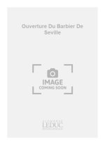 ROSSINI WALTER D OUVERTURE DU BARBIER DE SEVILLE ENSEMBLE SCORE/PARTS