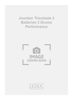 JOURDAN TRIAUBADE 3 BATTERIES 3 DRUMS PERFORMANCE SCORE
