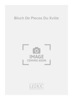 ANONYM BLOCH DE PIECES DU XVIIIE VIOLA DA GAMBA OR LOW VOICE BOOK