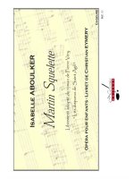 ABOULKER EYMERY MARTIN SQUELETTE OPERA POUR ENFANTS CHOIR BOOK