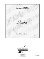 DIEU LAURA FLUTE & GUITAR BOOK