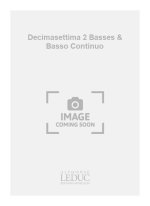 FRESCOBALDI CANZONA DECIMASETTIMA 2 BASSES & BASSO CONTINUO SC/PTS