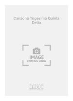 FRESCOBALDI CANZONA TRIGESIMA QUINTA DETTA 2 BASSES & BASS CONT SC/PTS