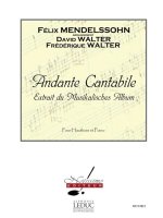 MENDELSOHN ANDANTE CANTABILE (WALTER) OBOE & PIANO BOOK