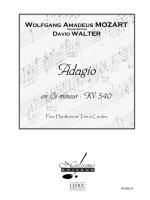 MOZART ADAGIO IN B MINOR KV 540 OBOE VIOLIN VIOLA & CELLO SCORE/PARTS