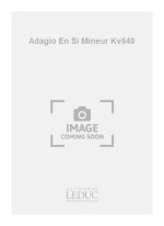 MOZART ADAGIO IN B MINOR KV540 (WALTER) WIND QUINTET SCORE/PARTS