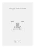 FISCHER ERIC 6 LOGIA VESTIBULAIRES PIANO BOOK PIANO