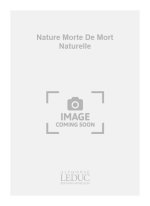 FISCHER ERIC NATURE MORTE DE MORT NATURELLE SAX & STRINGS SCORE/PARTS