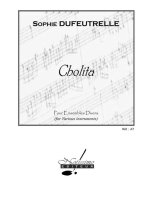 SOPHIE DUFEUTRELLE: CHOLITA