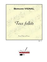 VIGNAL FEUX FOLLETS FLUTE & PIANO BOOK