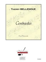 BELLENOUE CONTRASTES FLUTE SOLO BOOK