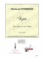 POMMIER KYRIE SATB A CAPPELLA CHORAL CHANT