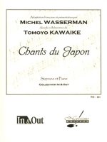 WASSERMAN KAWAIKE CHANTS DU JAPON SOPRANO SOLO & PIANO BOOK