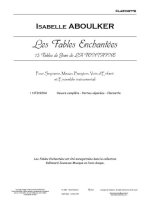 ISABELLE ABOULKER: LES FABLES ENCHANTEES - INSTRUMENTAL PARTS