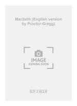 MACBETH (ENGLISH VERSION BY PROCTOR-GREGG)  OPERA