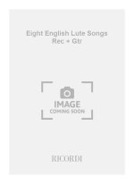 EIGHT ENGLISH LUTE SONGS REC + GTR