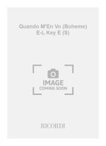 QUANDO M'EN VO (BOHEME) E-L KEY E (S) CHANT