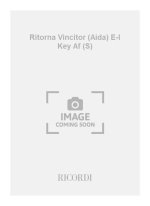 RITORNA VINCITOR (AIDA) E-I KEY AF (S)  CHANT