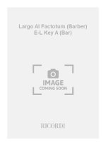 LARGO AL FACTOTUM (BARBER) E-L KEY A (BAR)  CHANT