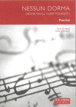 NESSUN DORMA (TURANDOT) E-L KEY G (T) CHANT