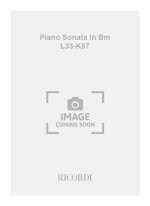 PIANO SONATA IN BM L33-K87 PIANO