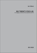SIX TWENTY-FIVE A.M.