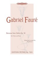 BERCEUSE VIOLON