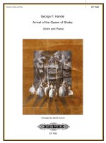 ARRIVAL OF THE QUEEN OF SHEBA VIOLON-PARTITION+PARTIES SEPAREES