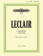 3 SONATAS FOR TWO VIOLINS OP.3 NOS.2, 4, 6 VIOLONS