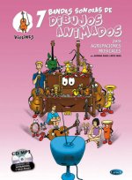 7 DIBUJOS ANIMADOS - VIOLINES +CD