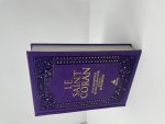 Saint Coran (14 x 19 cm)  avec pages Arc-en-ciel (Rainbow) - Bilingue (fr/ar) - Couverture Daim viol