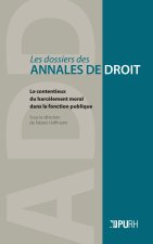 Le contentieux du harcèlement moral dans la fonction publique