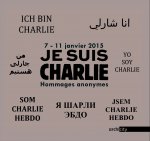 JE SUIS CHARLIE 7 - 11 janvier Hommages anonymes