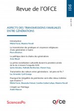 N° 156 : ASPECTS DES TRANSMISSIONS FAMILIALES ENTRE GÉNÉRATIONS