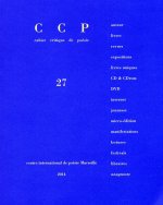 Cahier critique de poésie