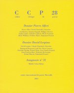 Cahier critique de poésie