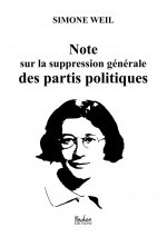 Note sur la suppression générale des partis politiques