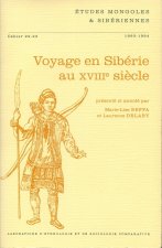 ETUDES MONGOLES ET SIBERIENNES, N 22-23, 1993-1994. VOYAGE EN SIBERIE  AU XVIIIE SIECLE