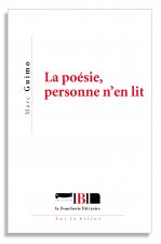 La poésie, personne n'en lit
