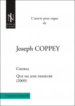 Que ma joie demeure - choral pour orgue avec pédalier