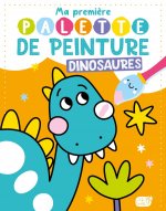 MA PREMIÈRE PALETTE DE PEINTURE - DINOSAURES