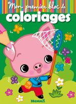 Mon premier bloc de coloriages (Cochon)