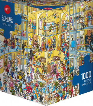 Hotel Life Puzzle 1000 Teile